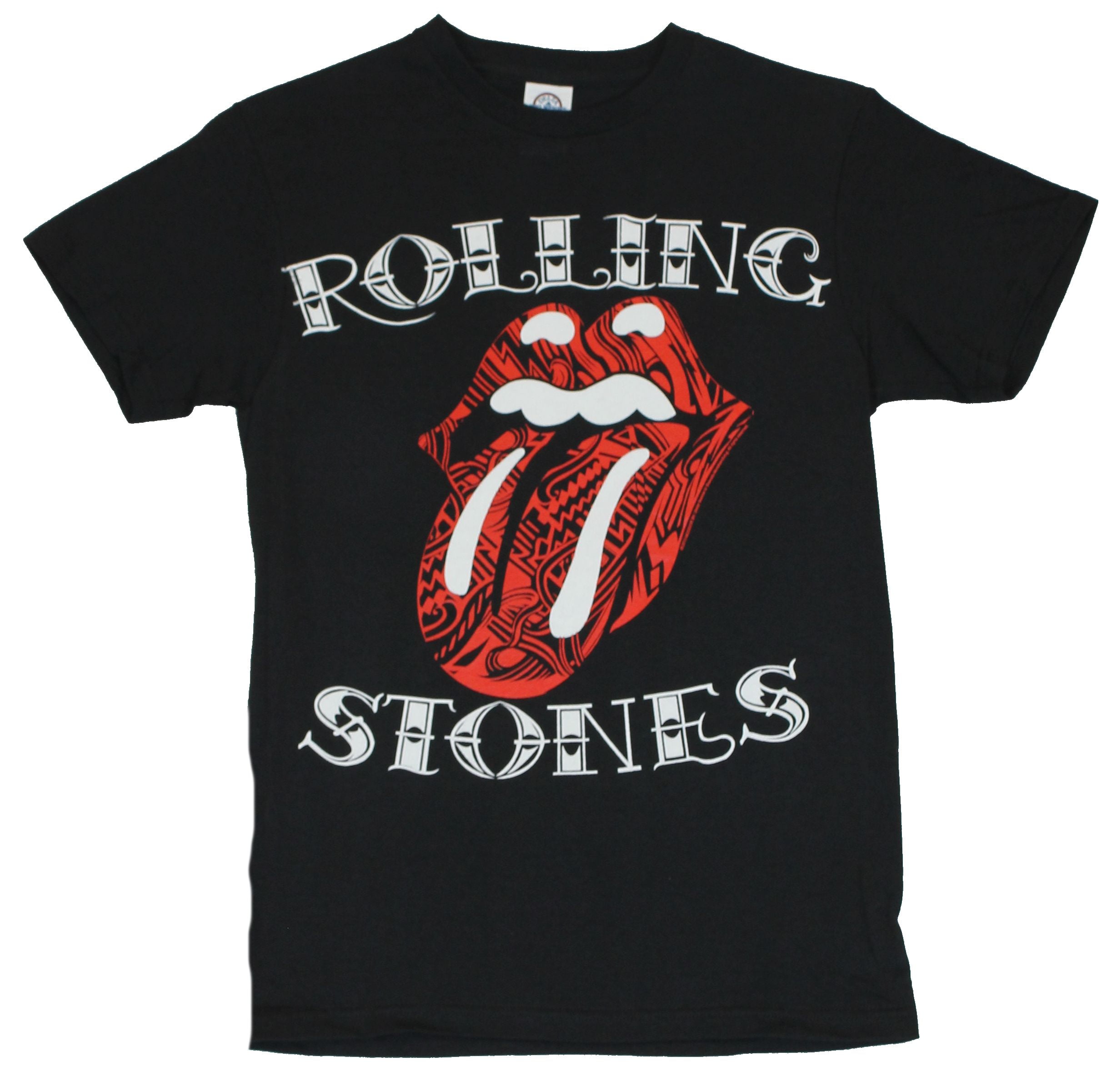 The Rolling Stones T Shirt Classic Tounge 4th July independence day Distressed 