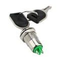 thumbnail image 3 of Mini cerradura electrónica con llave de 12 mm, multiusos, de metal, práctica, con 2 llaves y 2 posiciones para ignición de vehículos todo terreno,, 3 of 8