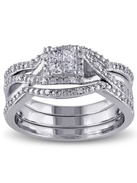 Miadora Wedding Ring Sets Walmart Com