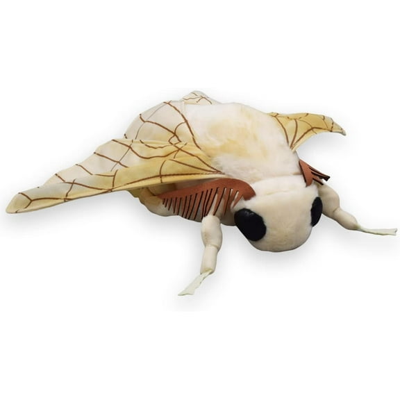 Realistic Moth Stuffed Animal Plush Toy, Lifelike Moth Animal Plushies, Simulation Animals Doll