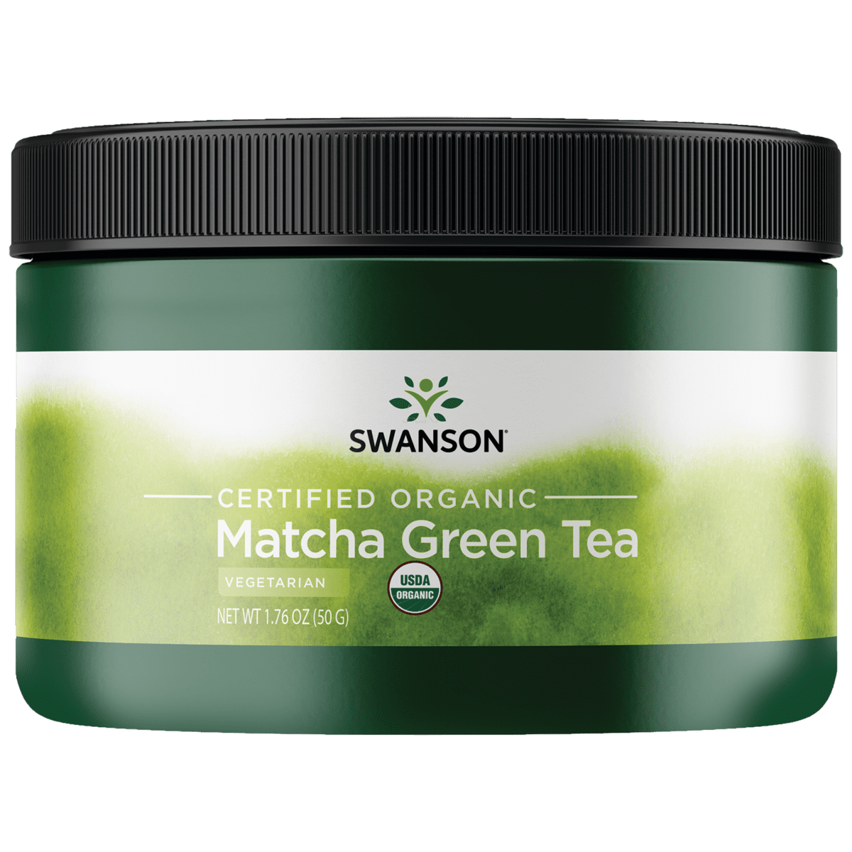 Swanson 100% Certified Organic Matcha Green Tea 1.76 oz Powder