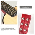thumbnail image 2 of EeaseCA 23 Inch Folk Acoustic Guitar Beginner Music Instrument 6-String Guitar (Wood Color), 2 of 5