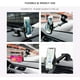 thumbnail image 5 of Soporte de teléfono para coche, color negro, 2 en 1, rotación de 360°, universal, portátil, con ventosa para parabrisas., 5 of 5