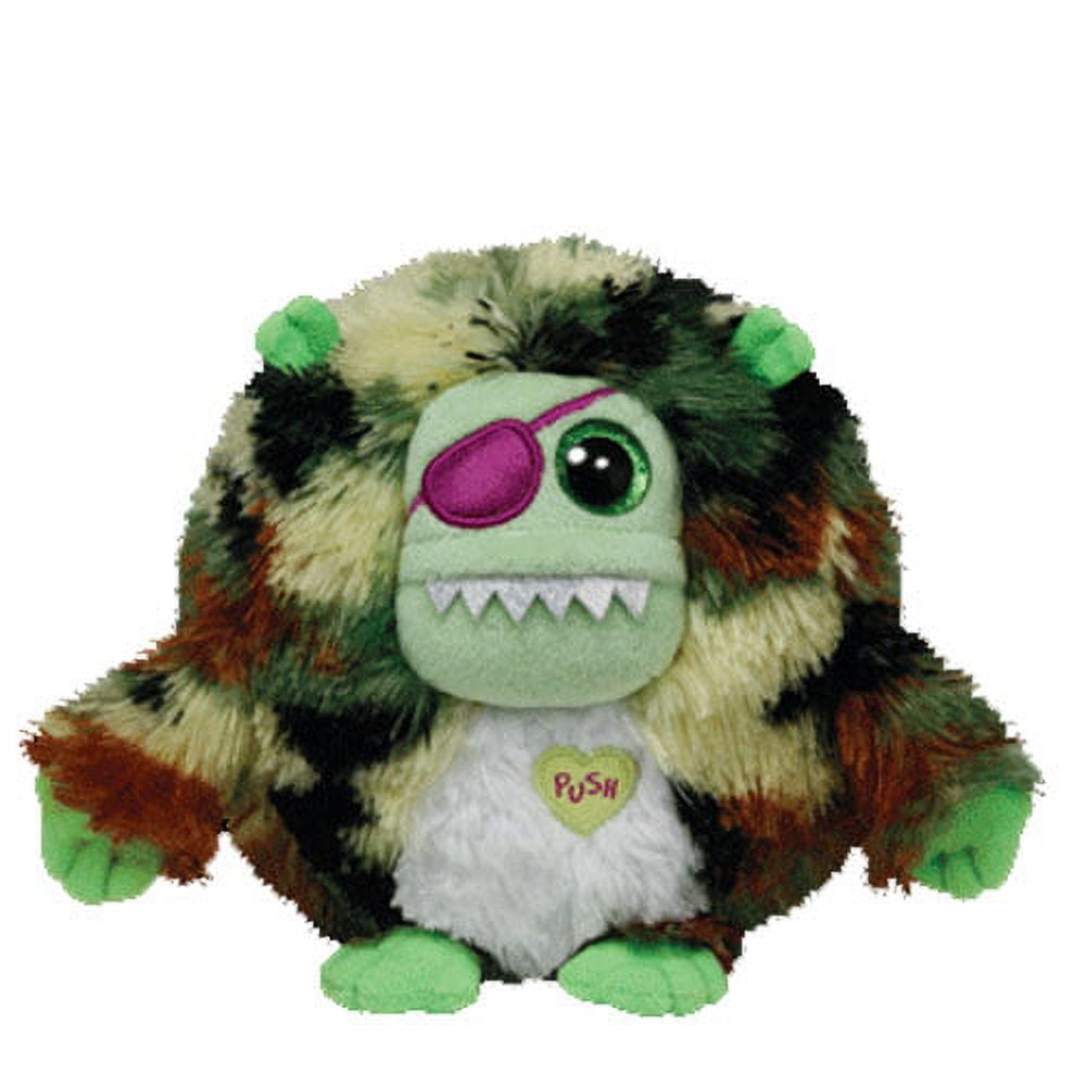 TY Monstaz - CHESTER the Orange & Green Monster (Regular Size - 5