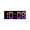 Pink gradient, variant on Digital Clock Hanging - Led Digital Wall Clock with Large Display, Large Font, 12/24-hour Display Mode, Modern And Simple Silent, Suitable for Home, Indoor, Hallway
