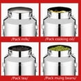 thumbnail image 3 of 201 stainless steel milk bucket with tap, wine bucket, oil barrel, tea canister, drink dispenser for storing liquids and solids, 3 of 8