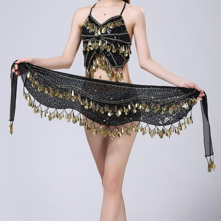 Black Vintage Latin/BellyDance Costume