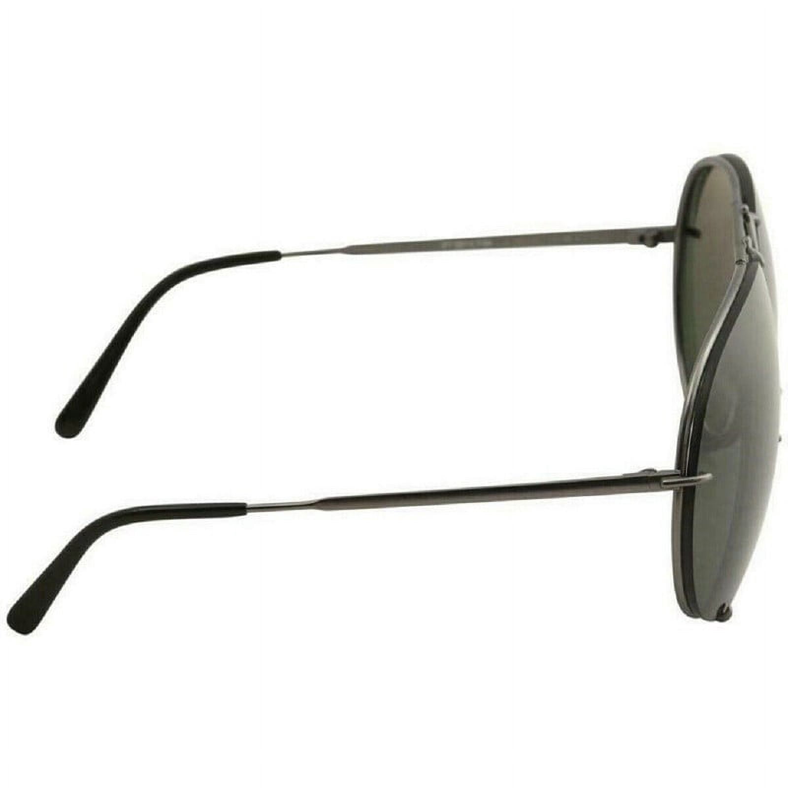 PORSCHE P 8478 C Sunglasses Matte Grey Frame Green Lenses 69mm
