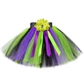 thumbnail image 1 of Conjunto de falda tutú de bruja para niñas, disfraz de fiesta de Carnaval de Halloween, tutú para bebés, faldas de tul para niños con sombrero, escoba 1-14, 1 of 5