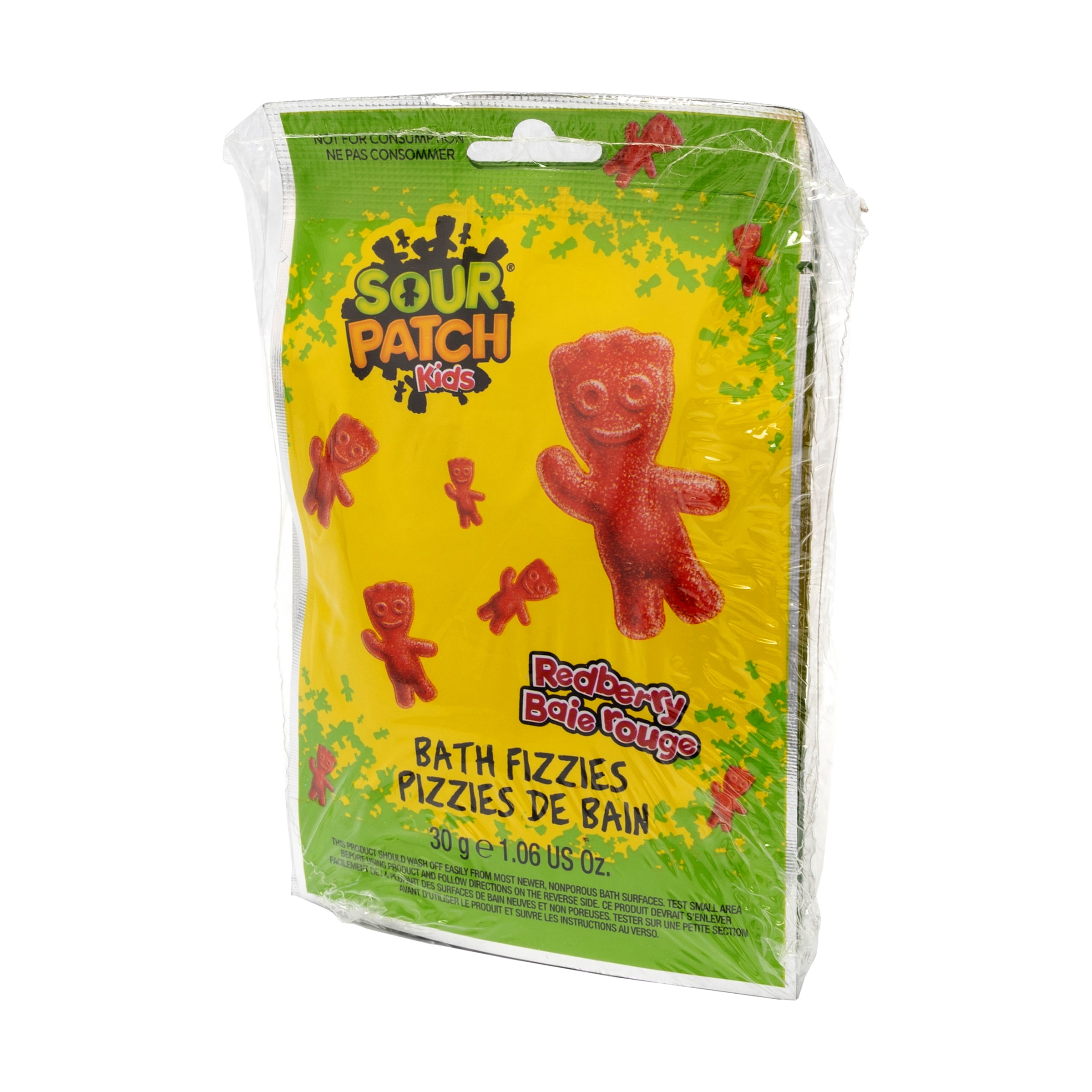 Set de 3 Roches Petillantes Pour Le Bain Sour Patch Set de 3 poudres parfumées pour le bain Sour Patch