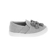 thumbnail image 3 of Wonder Nation Toddler Girls' Casual Flower Gore Slip On Shoe, 3 of 6