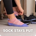 thumbnail image 3 of Calcetines Balega Silver Compression No Show color lavanda talla mediana, 3 of 6