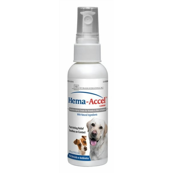 Hema-Accel Canine All Natural Wound Care Spray, 4oz