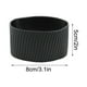 thumbnail image 2 of Funda de silicona para tazas | Resistente al calor (de -40 °C a 230 °C) | Funda protectora aislante para botellas de vidrio | Agarre vertical antideslizante | Portavasos reutilizable para bebidas, 2 of 5