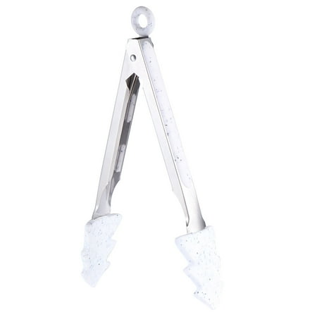

1pc Stainless Steel Food Clamp Christmas Tree Versatile Bread Clip Steak Clamp