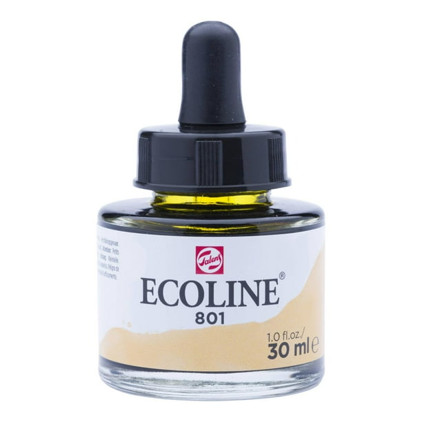 Acuarela Líquida Ecoline 30ml Royal Talens dorado 30 ml