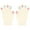 White, variant on Prank Mouth Gloves with ScreenTouch Fingers Knitted Winter Gloves Comfortable Flexible for Everyday Use All Age