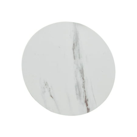 

Yoone Cup Mat Marble Pattern Hexagon Shape Smooth Surface Round Tea Pad Table Coast Holder for Home