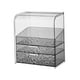 thumbnail image 2 of Organizador de maquillaje Caja de almacenamiento de maquillaje Cubierta a prueba de polvo Elegante Ligero Cosmético con tapa, 2 of 9
