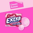 thumbnail image 3 of Extra Classic Bubble Gum Sugar Free Chewing Gum, Single Pack- 15 Stick, 3 of 13