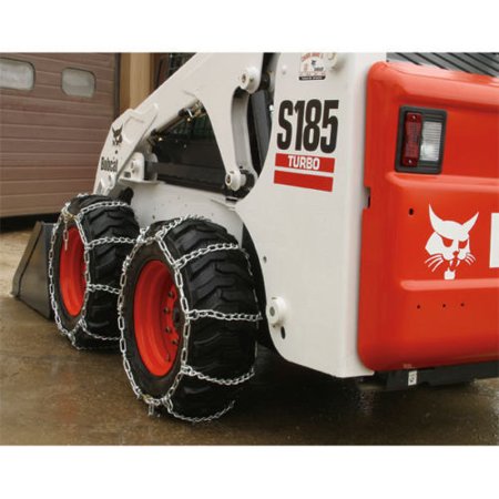 Skid Steer Uni-loader Snow Tire Chains Twist link hardened 10-16.5