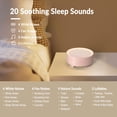 thumbnail image 3 of Máquina de sonido y luz nocturna Kipcush para adultos, bebés y niños, 3 of 6