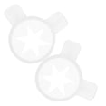 thumbnail image 2 of Miangastore 2PCS Modeling Cap Ice Cream Machine Shaping Caps Replacement Nozzles Ice Cream Maker Accessories for Home and Commercial Use, 2 of 8