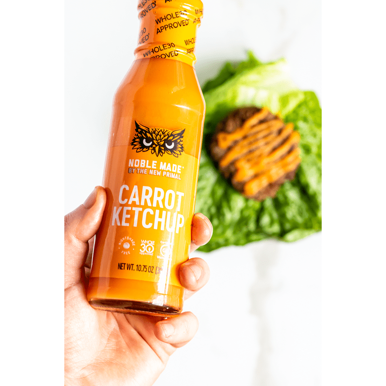 Noble Made by The New Primal Carrot Ketchup, Whole30 Approved