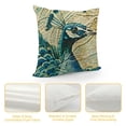 thumbnail image 4 of Whale Pillow Case Sea Theme Throw Pillow Cover  Square Cushion Cover for Home Sofa Couch Bedroom Living Room Decorative  Blue, 4 of 5