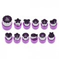 thumbnail image 3 of Small Star Cookie Cutter 12Pcs Fruit Star Shape Fondant Cake Cookie Plunger Mould Cutter Tools Star Cookie Cutters Set, 3 of 8