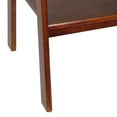 thumbnail image 3 of BenJara 3 Tier Wooden Storage Ladder Stand with Open Back and Sides, Brown, 3 of 5