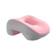 thumbnail image 2 of Almohada de escritorio para siestas, espuma viscoelástica, portátil, multifunción, reposacabezas, suave y práctico soporte para el cuello, cojín de Rosa, 2 of 8