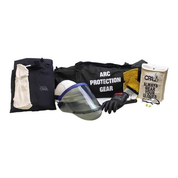 Arc Flash Clothing Kit, APTV Rating 12 cal/sq cm, HRC 2, Navy, Size 3XL