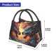thumbnail image 2 of Fotbe Colorful Wave Dragon Head Bolsa Térmica Portátil con Estampado, Bolsa de Entrega de Alimentos Aislada, Bolsa Reutilizable de Gran Capacidad para Comidas y Supermercado, 2 of 6