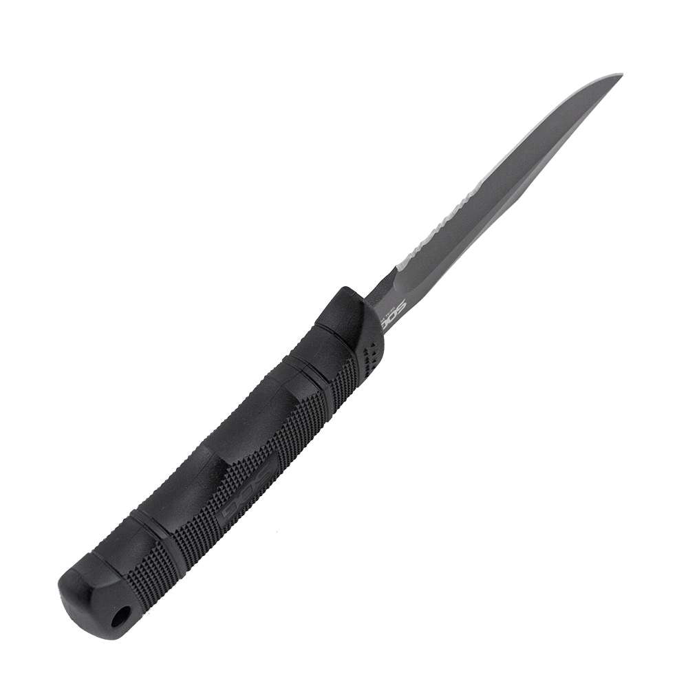 SOG Seal Pup Fixed Blade Knife with Nylon Sheath