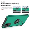 thumbnail image 7 of JTCASES for Samsung Galaxy A12 5G Case, Car Mount Bracket 2-layer Hybird Shockproof PC TPU Anti-fall Slim Fit Lightweight Magnetic Cover for Samsung Galaxy A12 5G（6.5" 2020) - Darkgreen, 7 of 7