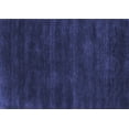 thumbnail image 1 of Ahgly Company Indoor Rectangle Abstract Blue Contemporary Area Rugs, 2' x 4', 1 of 4