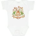 thumbnail image 3 of Inktastic My 1st Thanksgiving Pumpkin Vegetables in Orange and Green Boys or Girls Baby Bodysuit, 3 of 5
