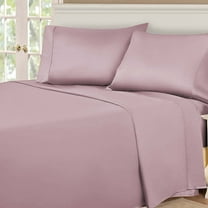 BNM Egyptian Cotton 530 Thread Count Sheet Set, Queen Size, Lavender