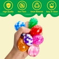 thumbnail image 3 of Joyfy 24 Pack Squishies Party Favors for Adults Mini Stress Ball Fidget Toys for Kids, Stress Relief Orbeez Anxiety Calming Squeeze Balls, Prize (1.57"), 3 of 9