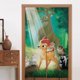 thumbnail image 1 of Cortina de puerta Bambi para entrada, cortina opaca con estampado de patrón, cortina divisoria de ambientes, tapiz para decoración del hogar, 34" de ancho x 56" de largo, 1 of 7