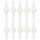 thumbnail image 1 of 10pcs Hose Barb Thru-Bulk Bulkhead Fitting Plastic Hex Straight Union Adapter, 1 of 4