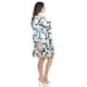 thumbnail image 2 of Vestido escote de moño Roman Fashion Tallas Extras 4318 Blanco Negro negro 42, 2 of 5
