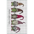 thumbnail image 4 of Mohawk Home Prismatic Christmas Gnomes Gray Contemporary Theme Christmas Precision Printed Scatter, 2'x3'4", Grey, 4 of 6