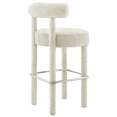 thumbnail image 3 of Toulouse Boucle Fabric Bar Stool, 3 of 3