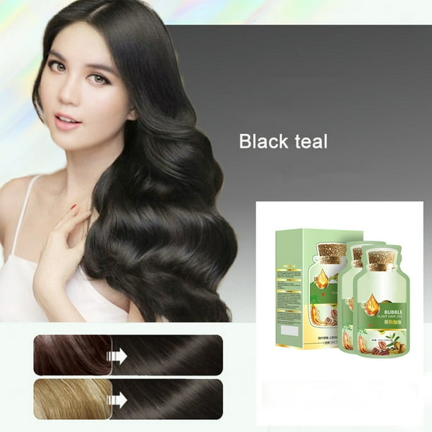 Tinte natural para el cabello, caja con 10 sobres de 200 ml cada uno.