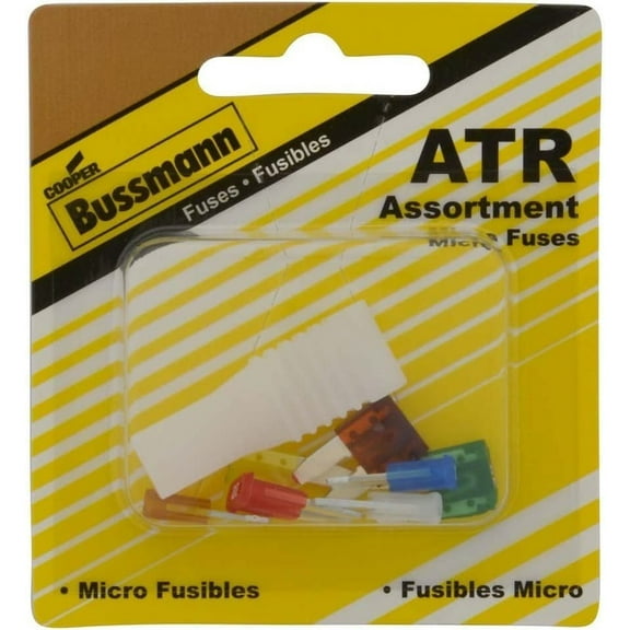 BUSSMANN BP/ATR-A7-RPP - ATR Micro 2 Fuse Assortment 7 Fuses with Puller