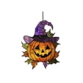 thumbnail image 4 of HaiSphere Fall Decorations for Home Acrylic Pumpkin-Hanging Ornament for Halloween Decorations, Halloween Party Decorations, Pumpkin Decorations, Window Wall Accent Piece, 4 of 7