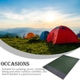 thumbnail image 4 of Colchoneta de playa plegable Yuarrent impermeable sin arena para exteriores Verde oscuro OD023119-04, 4 of 6
