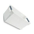 thumbnail image 1 of Panier de Rangement Robuste en Plastique Facile à Utiliser Boîte de Rangement Rectangulaire S, 1 of 9